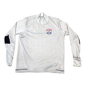 Adidas Tampa Bay Rowdies United Soccer Long Sleeve Jersey Shirt XL Gray Mens